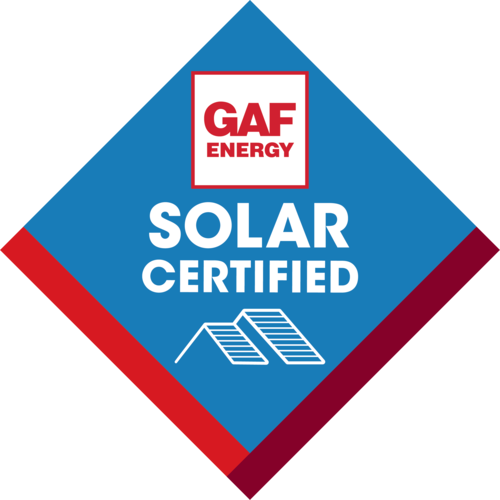 Certified solar installer