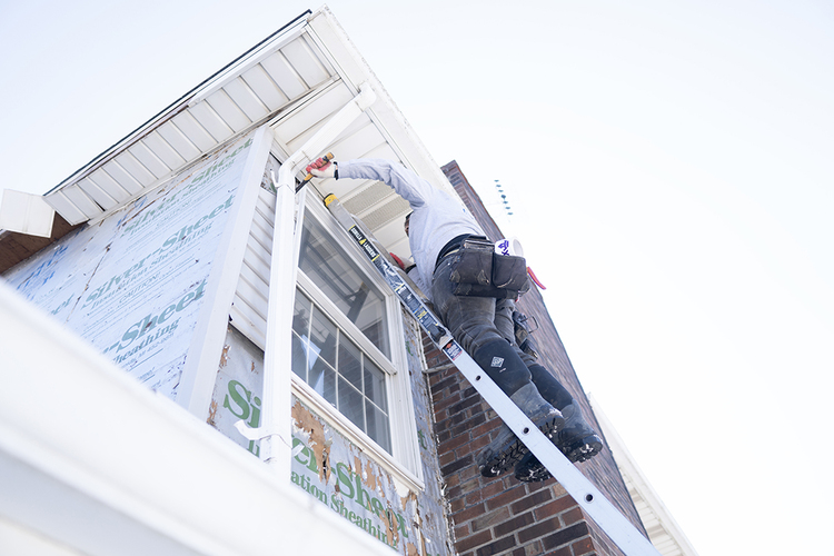 Second Story Window Installation