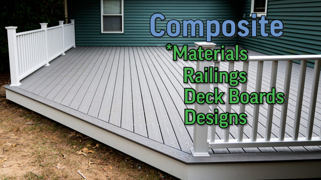 Composite deck components