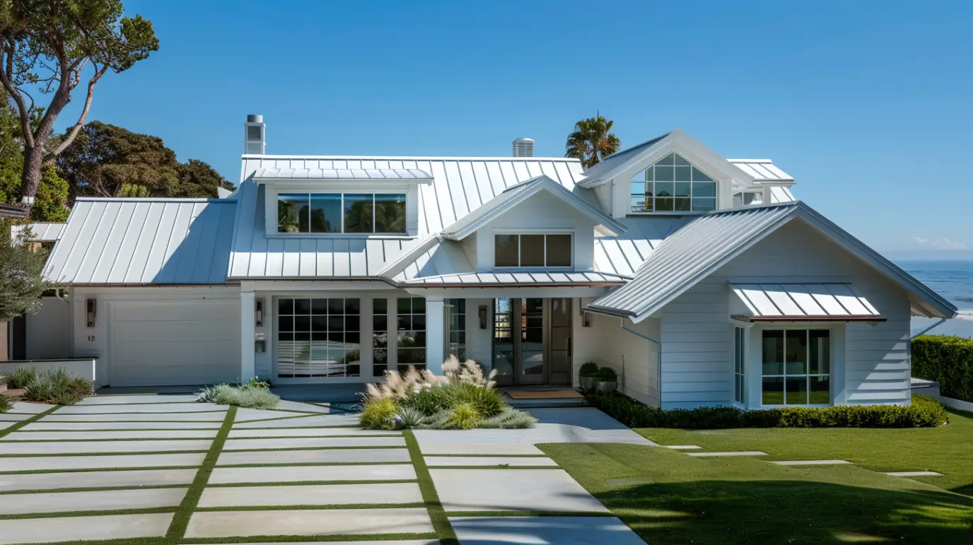 dima90 beautiful house with white metal roof on the ocean coas 4e5a61d8 7706 4f19 a441 791066d7d2e7