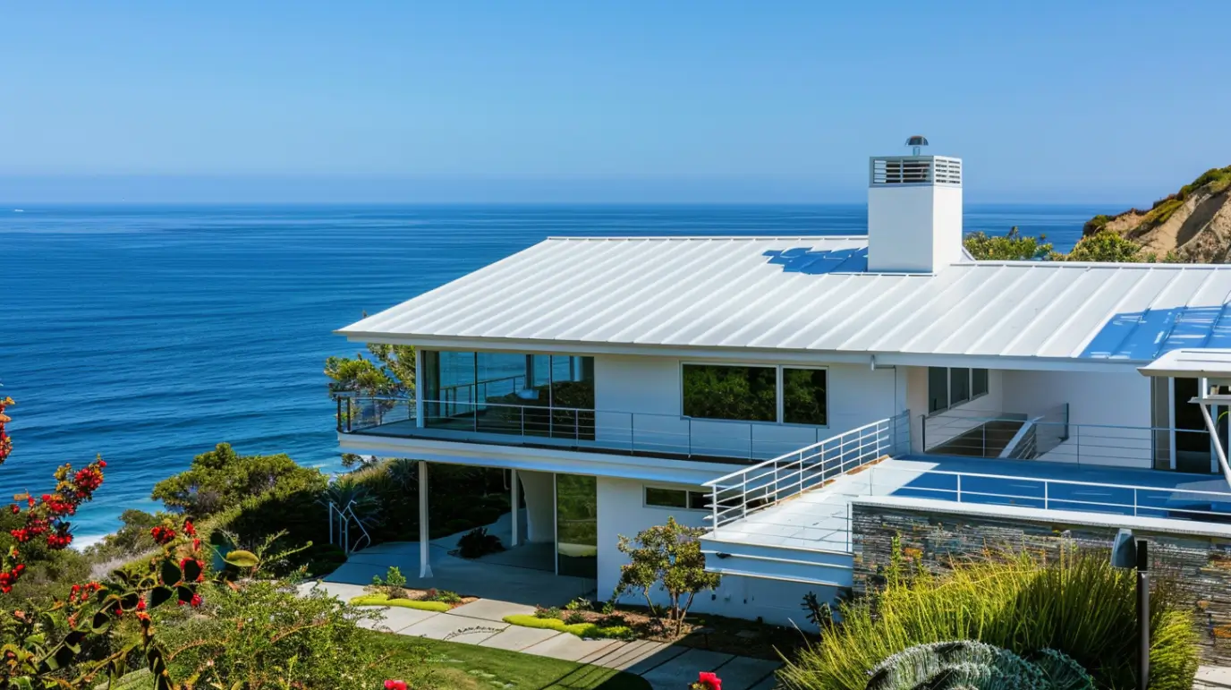 dima90 beautiful house with white metal roof on the ocean coas 92f5f7fb 8579 4119 abea b96b1a5970e2