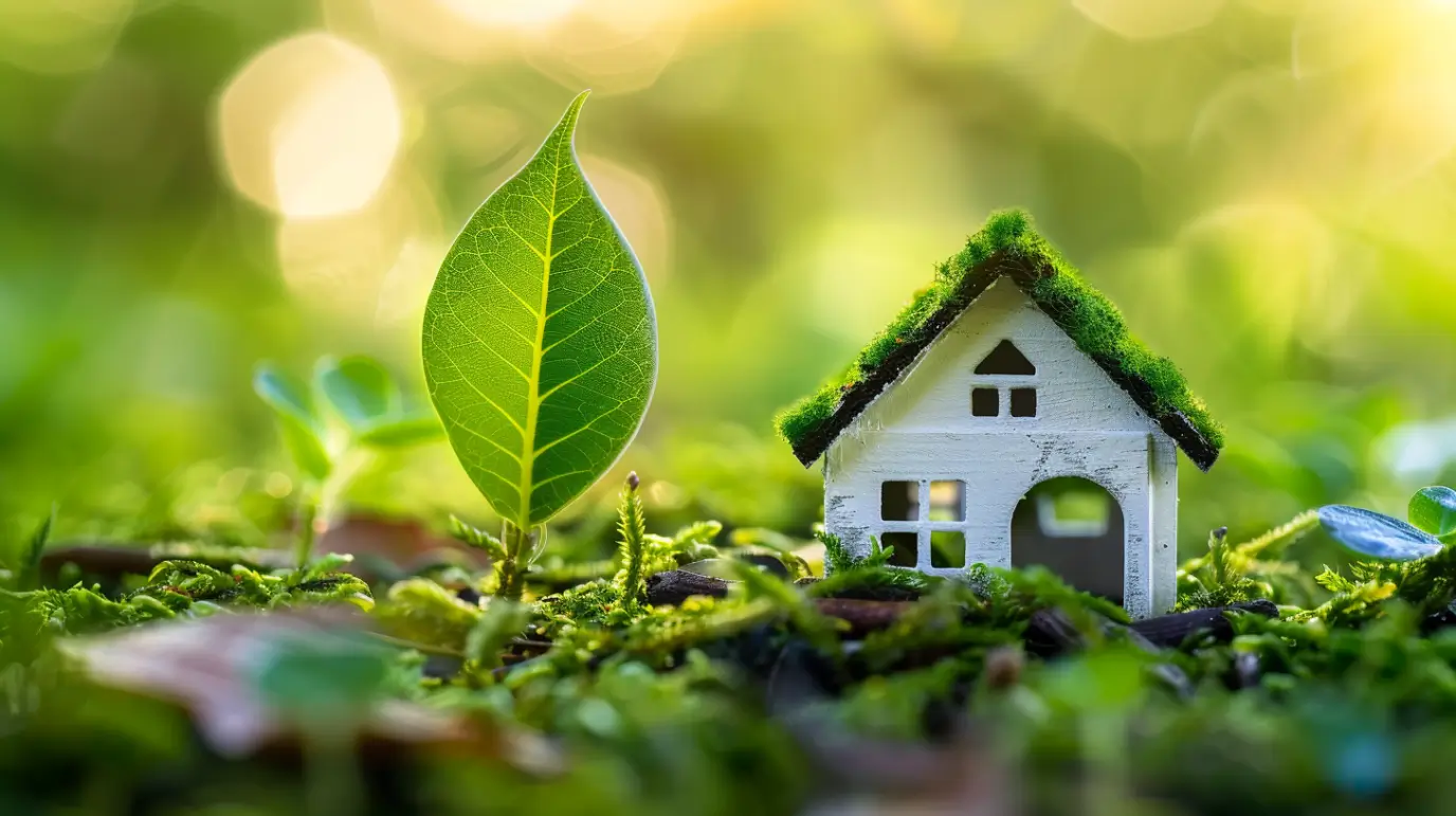 dima90 realistic photo of a miniature eco home with a green ro ad723604 94ee 41a4 9ab3 322561fc8e45