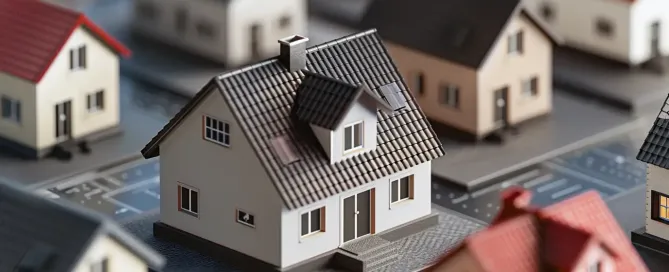 dima90 realistic photo of a miniature house with a stylized te d54e3f5a 5768 47df a550 ab35d1d819eb