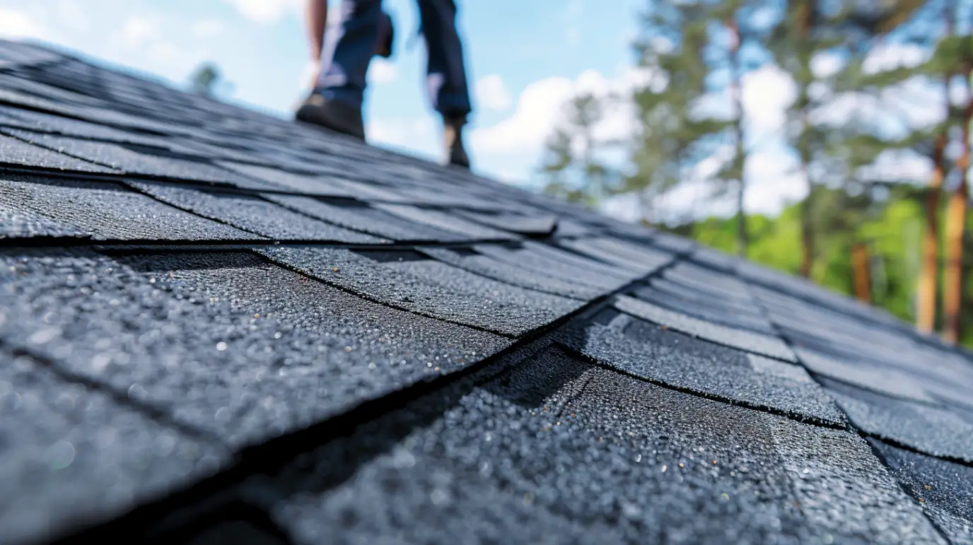 dima90 realistic photo of a single roofer installing dimension 3d202e28 8769 49cd a31e 2015c73c4292