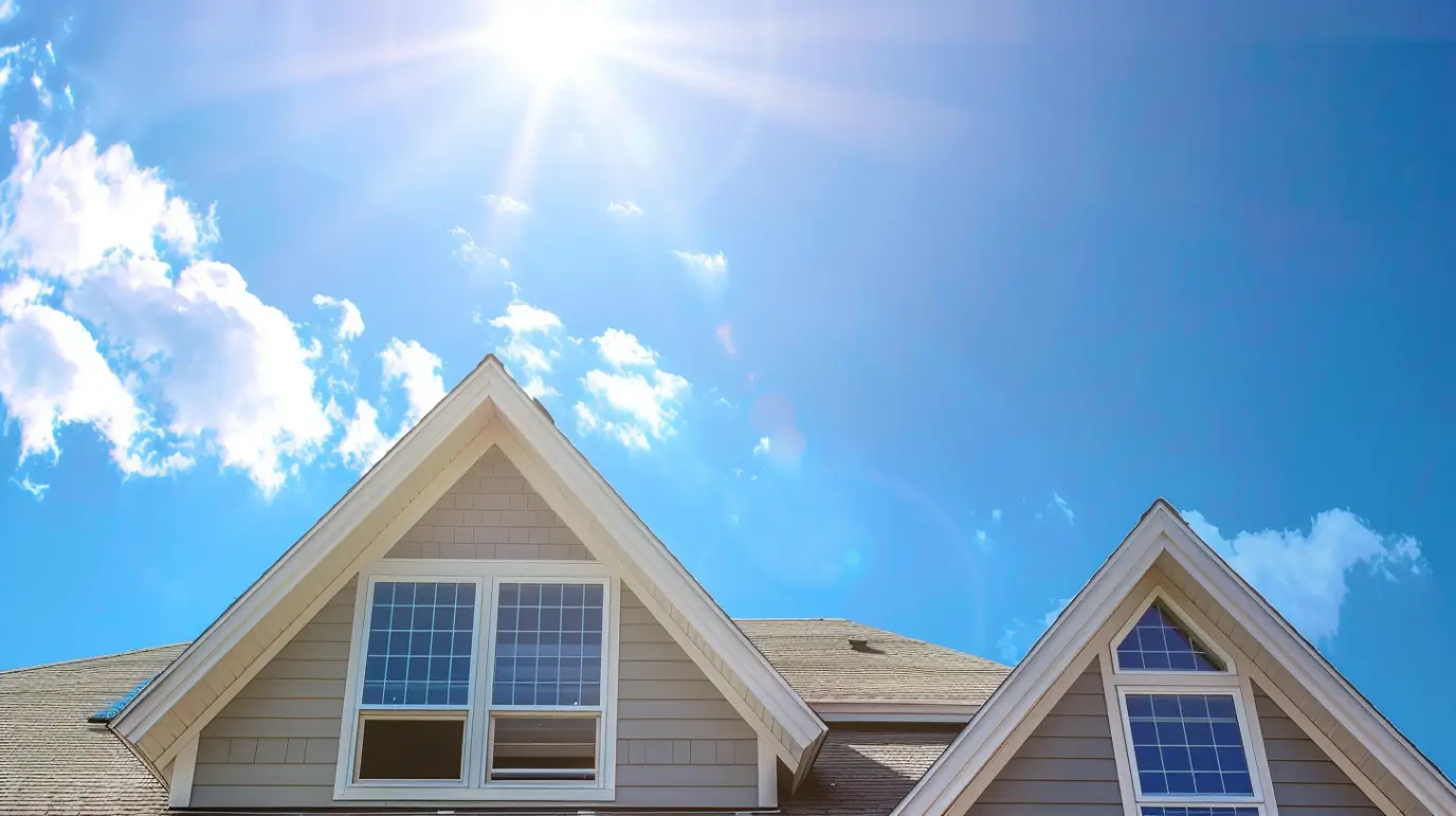 dima90 A realistic photo of a modern house roof with visible r 312ab551 54f0 4432 99b4 163e6aafb058