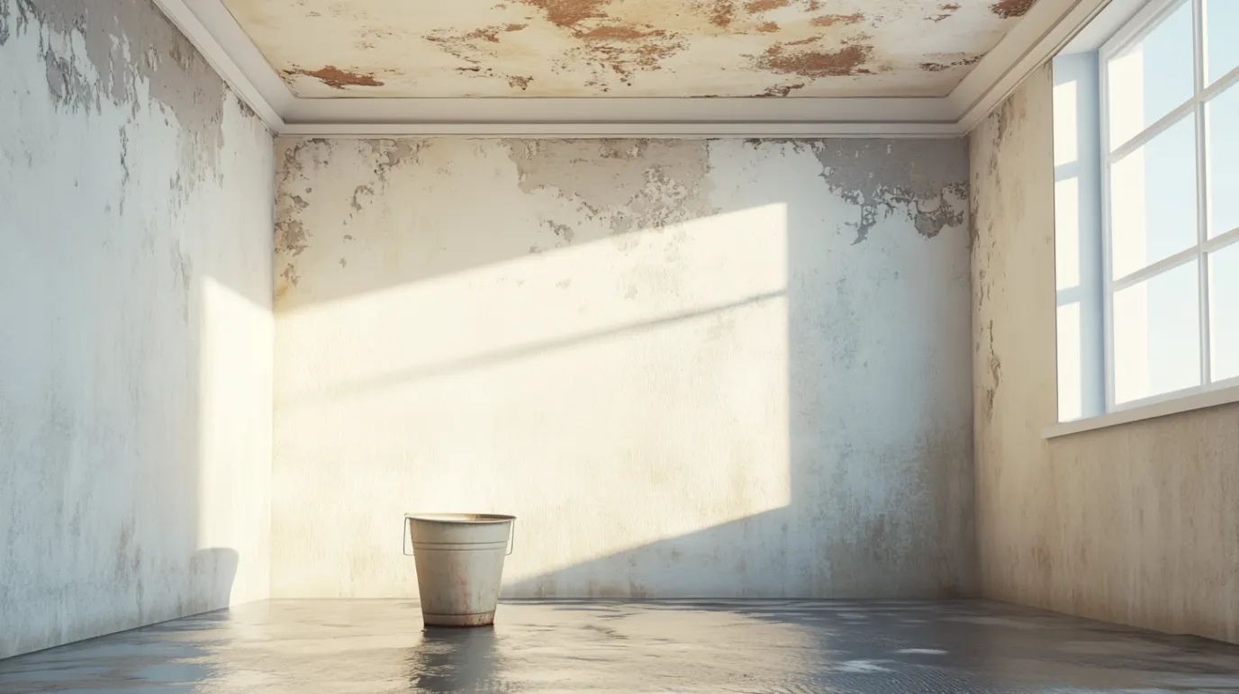 dima90 Interior water damage from roof leak realistic photo of 08ccb0b9 d871 44a0 9c7f ab9d0a1f8cd7 1