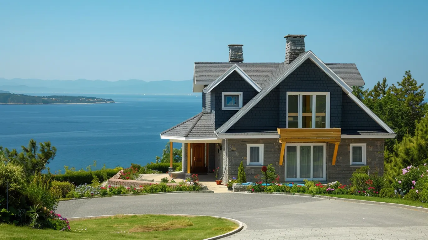 Salt Air and Coastal Moisture in South Haven: Protecting Metal Flashing From Corrosion 4 dima90 beautiful house with Asphalt roof on the ocean coast 11448359 62f8 47ac 9ef2 fbcad5534269