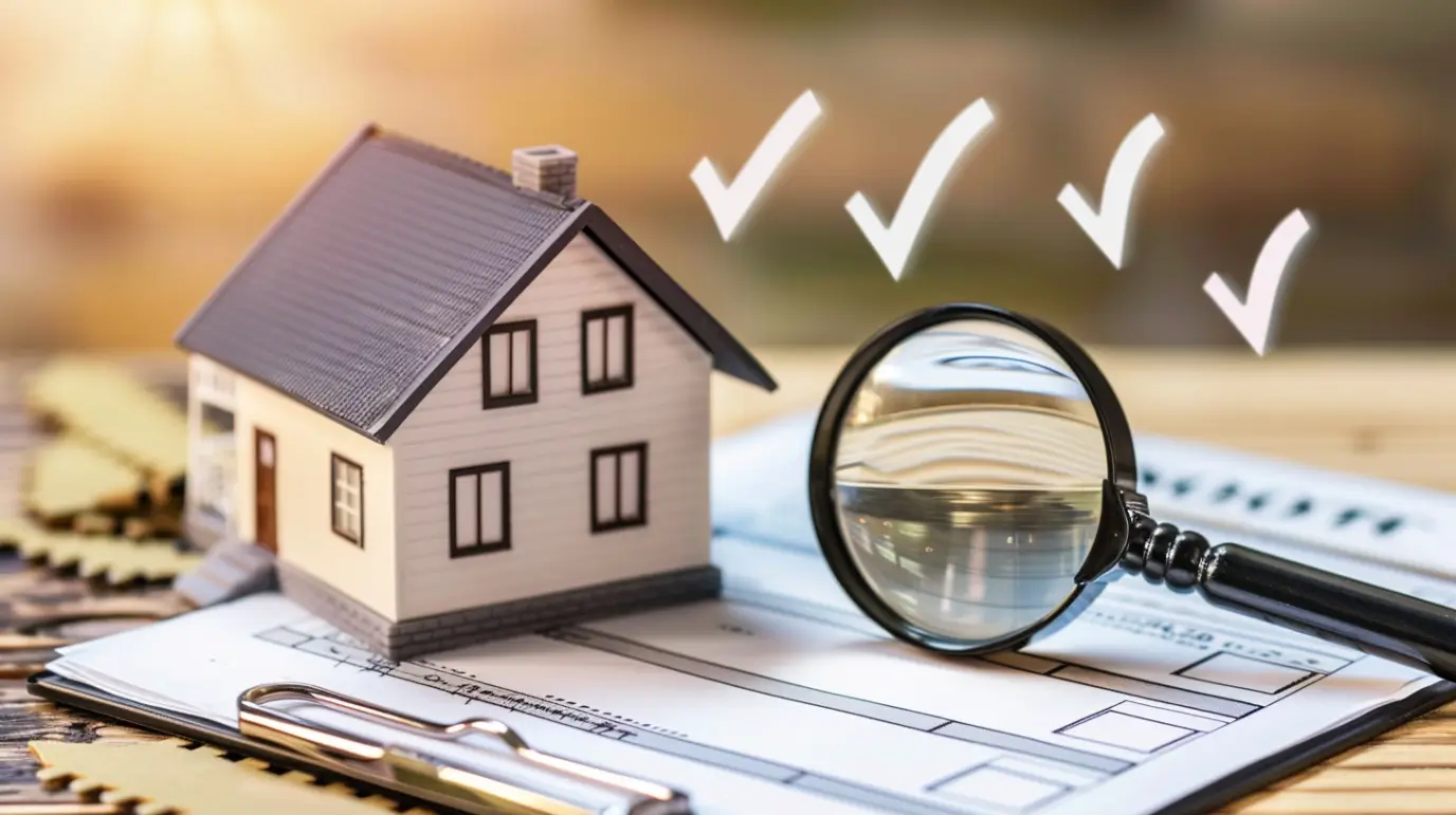 dima90 realistic photo of a miniature house with a magnifying 74fe8e38 b7fe 46af 91aa ee411315f151