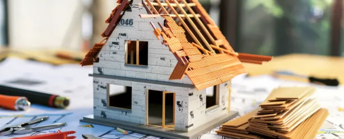 dima90 realistic photo of a miniature house with peeling roof daa1a124 081a 4ddc a984 7fd332196d74