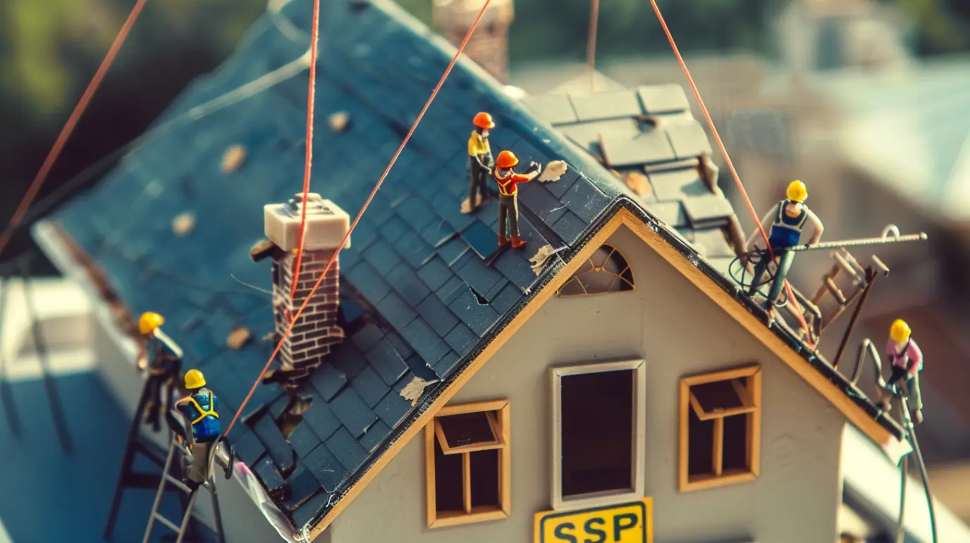 dima90 realistic photo of a miniature house with tiny figures 3df99081 9790 454c 8f8b d824cbefc153