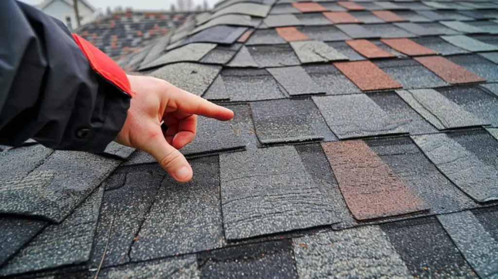 Roof Replacement Budgeting in Portage, MI: What Drives the Price Up Besides Size 8 dima90 realistic photo of a single contractor pointing to DIY 438cb820 f8e7 40fa b640 3d82c0822ede