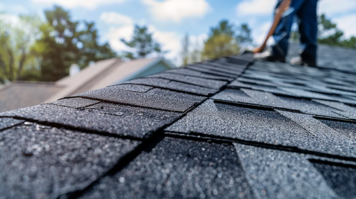 dima90 realistic photo of a single roofer installing dimension 4dddb3ae dd98 4da9 bedd 8cdcdd1ed0ed