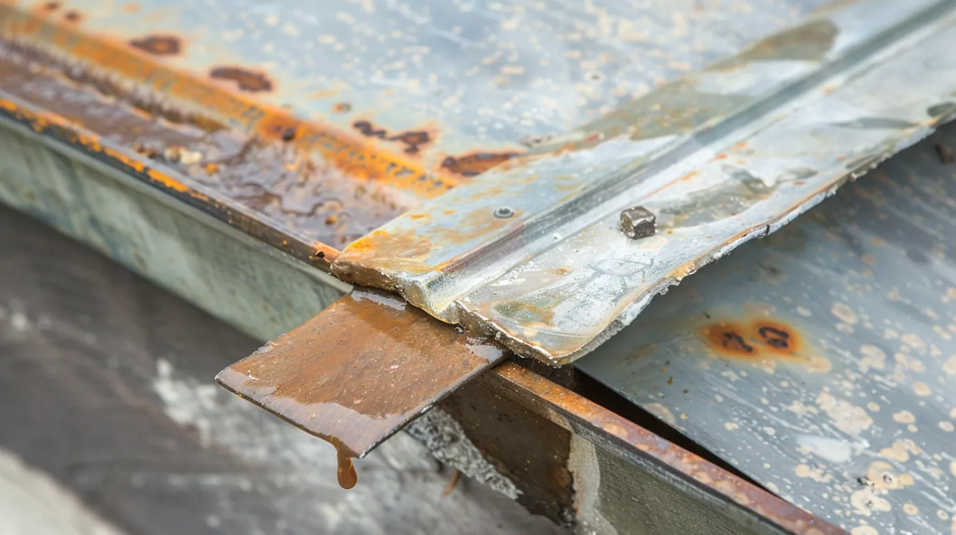 Salt Air and Coastal Moisture in South Haven: Protecting Metal Flashing From Corrosion 3 dima90 realistic photo of close up on deteriorated metal flash 28d8060e 2a4b 4bfb ae2e 4010f34ab69c