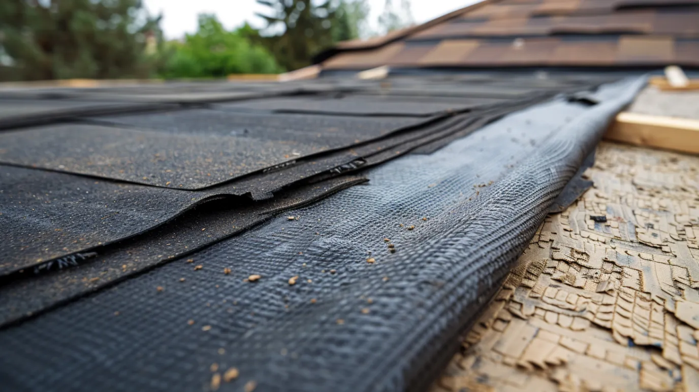 7 Warning Signs of Poor-Quality Roof Repairs in Kentwood, MI 7 dima90 realistic photo of close up on water resistant underlay 2648afcb 0f39 46df b8b3 86e6caed7127