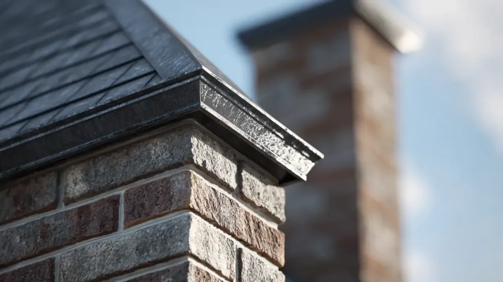 dima90 A realistic photo of a close up view of roof flashing i c0553ff4 a463 4c8f 8a76 d51a68fa8875