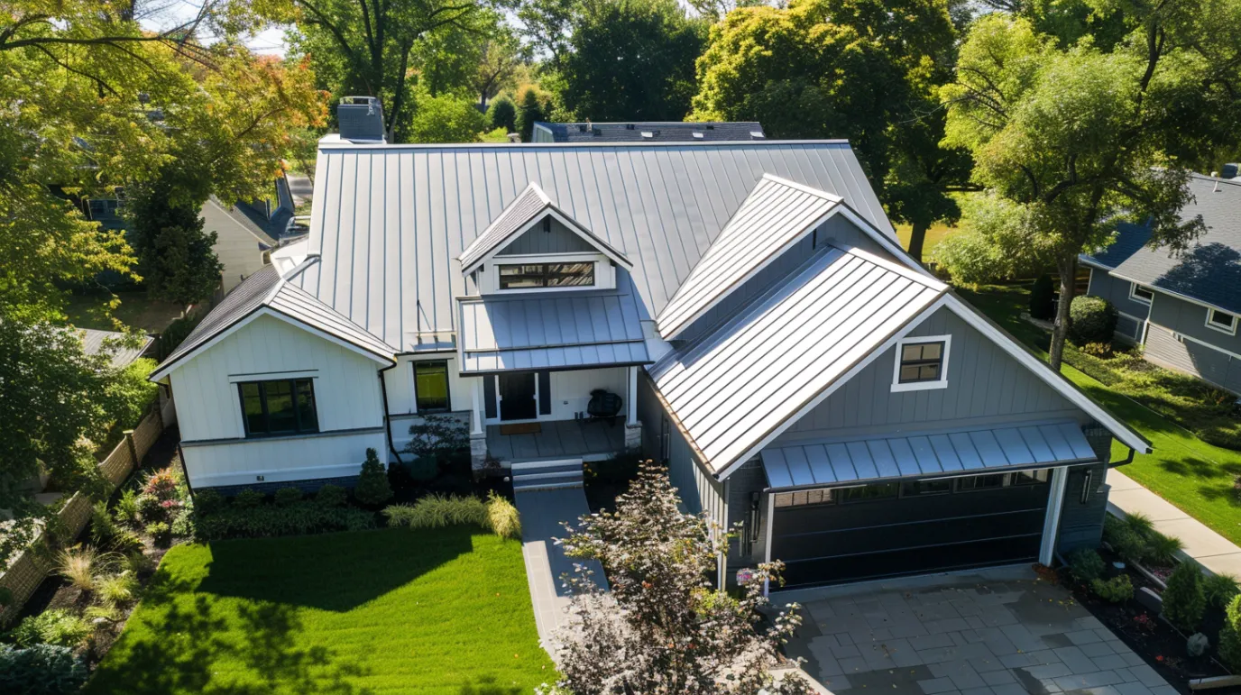 dima90__house_with_white_metal_roof_in_Minneapolis_MN_b88add9c-c7a5-4481-a91e-bb1ffa7ee78a Roof repair service in Marshall, MI for damaged shingles and flashing issues