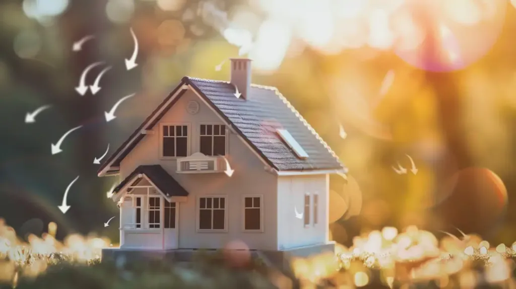 dima90 realistic photo of a miniature house with animated airf 3617a927 1c2b 4080 88f3 011faf01e598