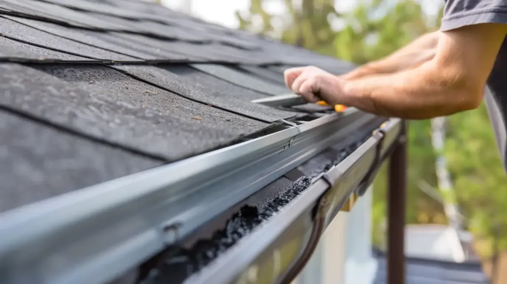 dima90 realistic photo of a single contractor installing seaml 294fcbea 5f62 46c8 b536 56c916fff125