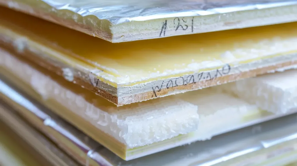 South Haven, MI Roof Repair for High Humidity: Protecting Sheathing and Preventing Rot 6 dima90 realistic photo of close up on labeled insulation board 985e0819 d05f 43ca 8445 c3bff6bcceb1